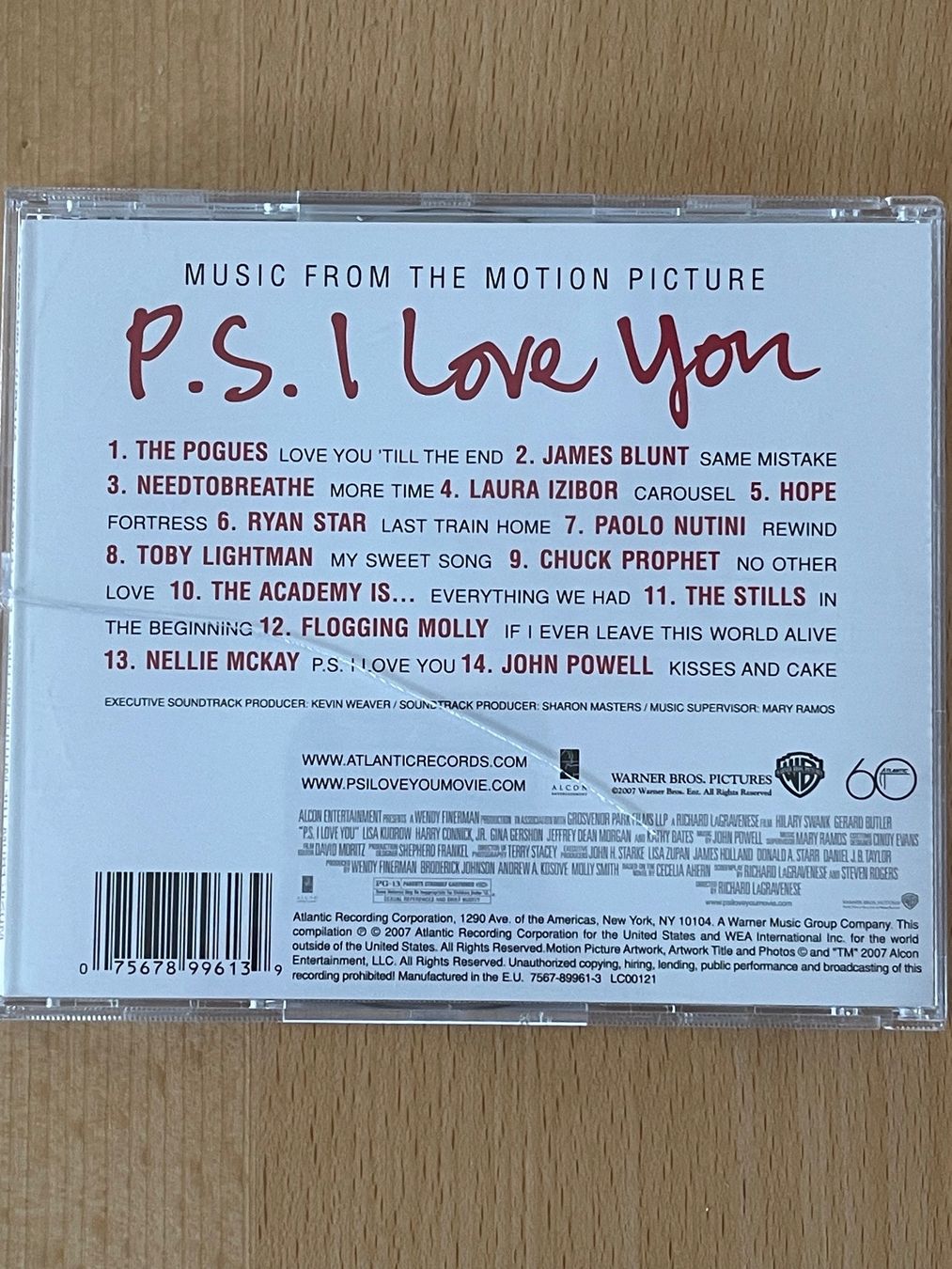 CD: P.S. Ich liebe Dich. Soundtrack – Usato da Rüti ZH venduto da alumedien 1