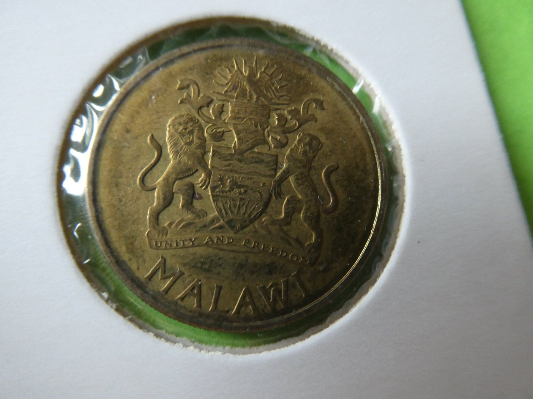 Alle Münzen: Malawi 2004, 1 Kwacha    unz – Gebraucht aus Hinterforst von Rohusri 1