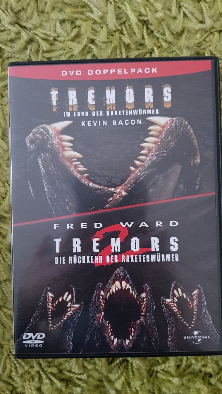 Tutti i DVDs: Tremors 1 + 2 – Usato da Dornach venduto da Letizia1987