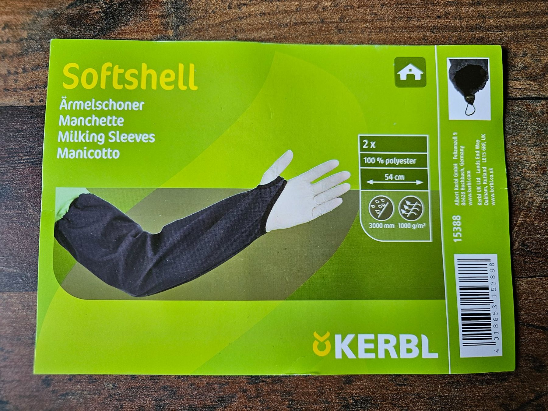 Guanti & manicotti: Ärmelschoner Softshell 54 cm Kerbl – Nuovo (secondo la descrizione) da Engi venduto da kat_7zfx