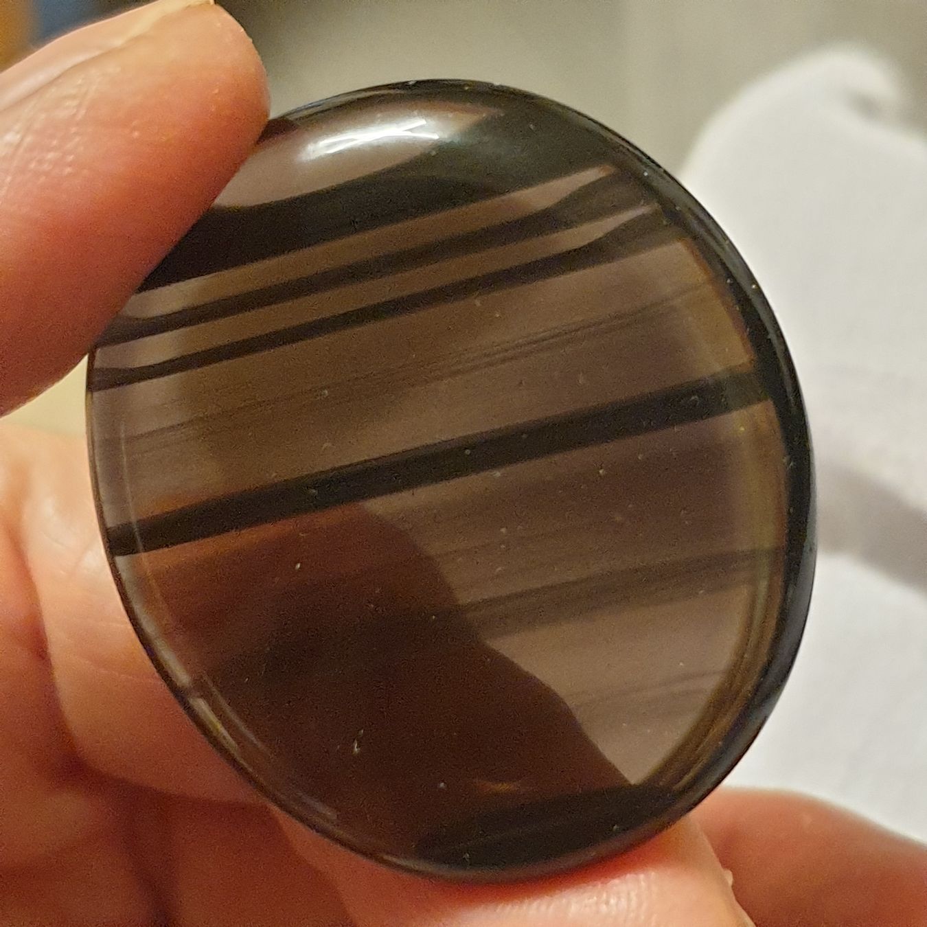 Minerali & Pietre curative: OBSIDIENNE TRES SPECIALE – Nuovo (secondo la descrizione) da SAXON venduto da Mariposita1428 2