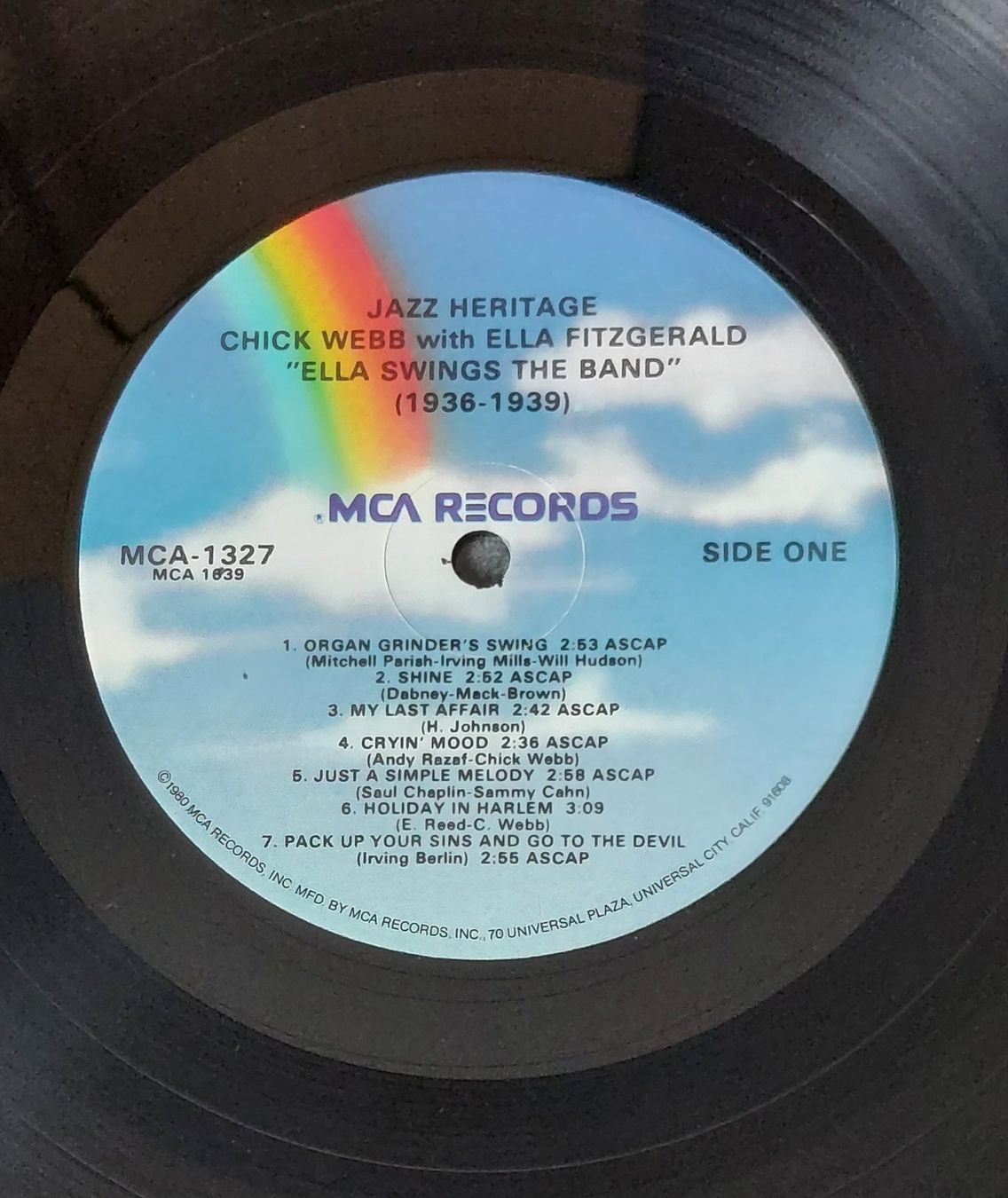 Schallplatten: LP - CHICK WEBB WITH ELLA FITZGERALD - JAZZ HERITAGE – Gebraucht aus Steckborn von Quo7 1