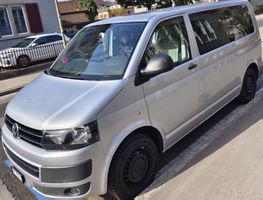 VW T5 Transporter/ Schienensystem, Silber, Top Zustand, MFK!