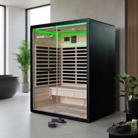 Infrarotsauna BIEL L + Karbon-Flächenstrahler - 153x110x190