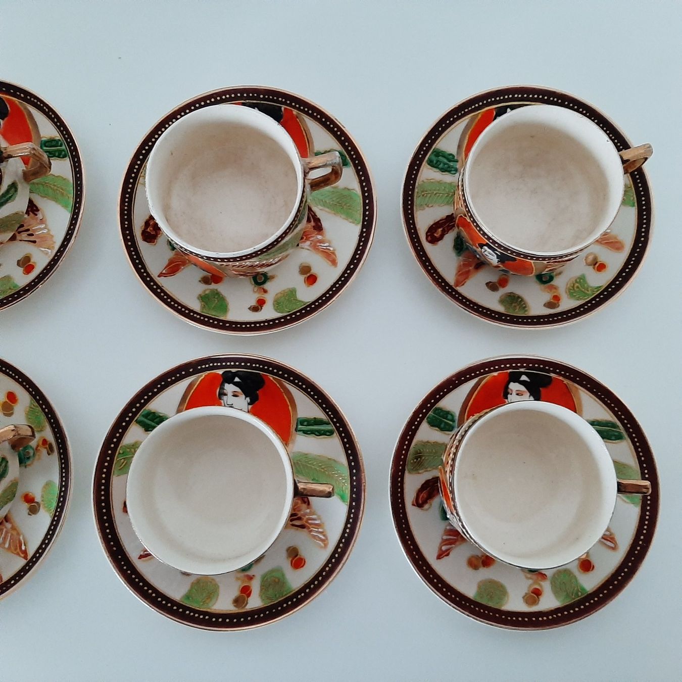 Set di piatti: Japanisches Kaffee-/Teeset Antique – Usato da Aarburg venduto da i_c6r8 9