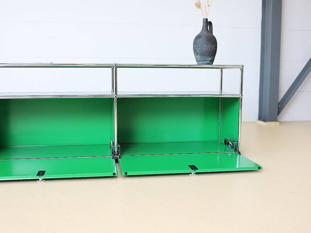 Cassettiere: USM Haller Lowboard in grün – Usato da Meinisberg venduto da atelier_TILIJA 3