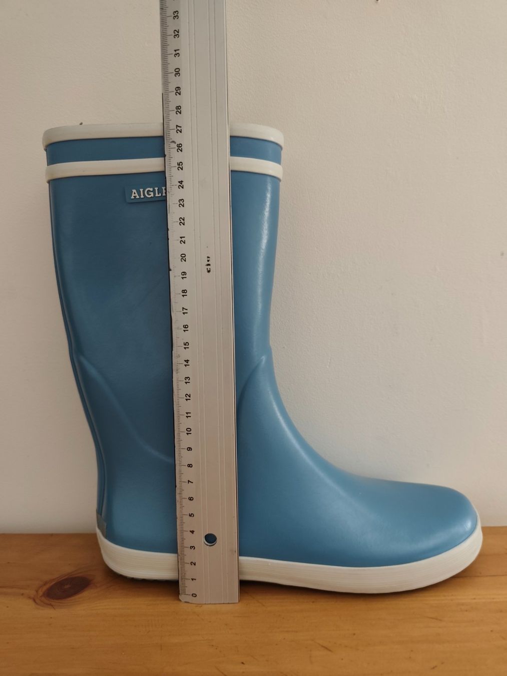 Chaussures femmes: Aigle Gummistiefel in hellblau, Grösse 38 – Neuf (Voir description) à Rheineck par Polcadot 4