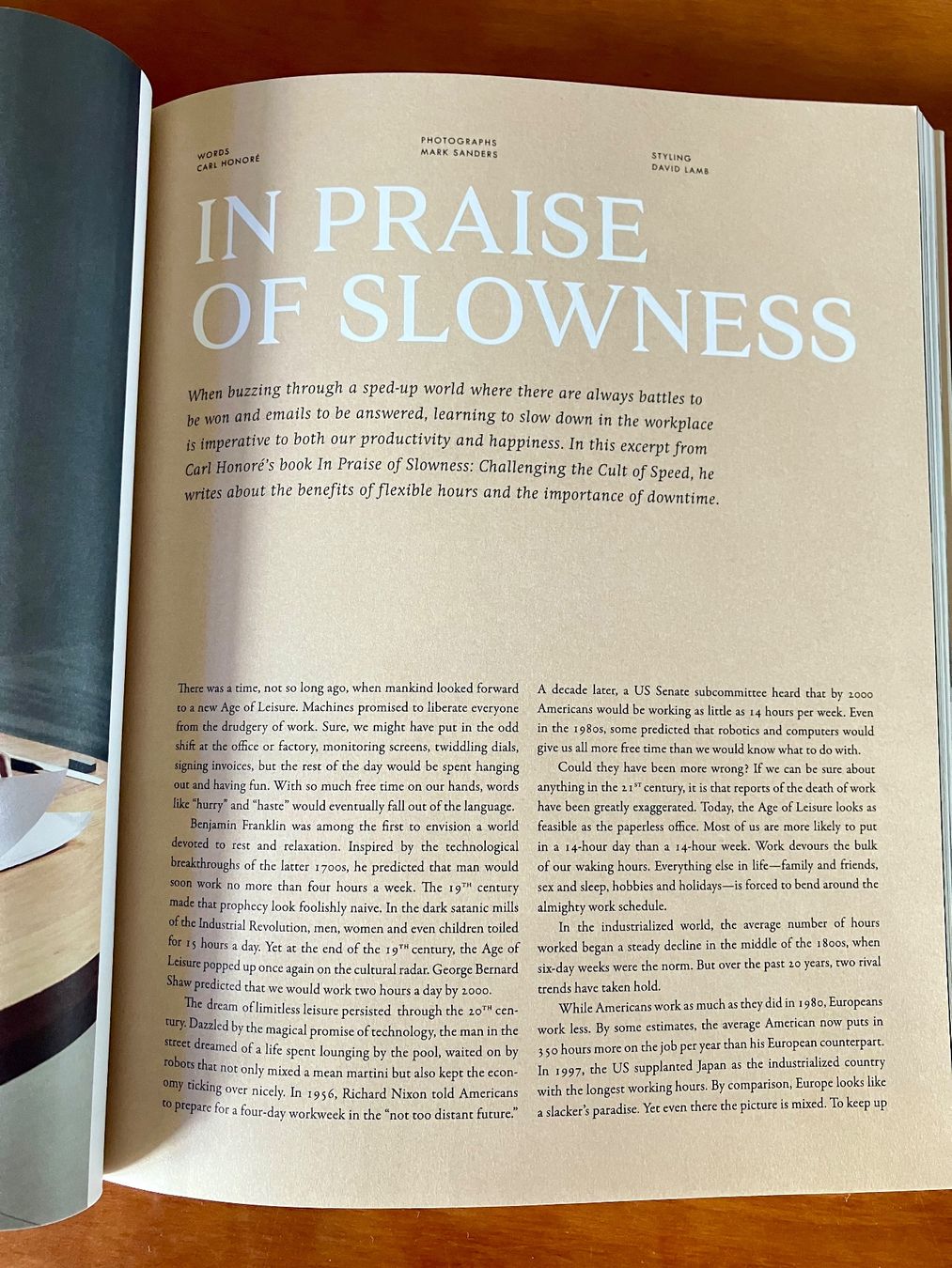 Revues & Magazines: Kinfolk Magazine, Issue #15 – D'occasion à Zürich par mou_j96c 3