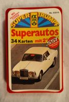 Auto Quartett 1977 - Superautos / 32 Karten ohne SST-Karten