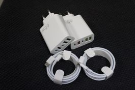 2x 65w Netzteil +2meter lightning USB C kabel iphone 13 14