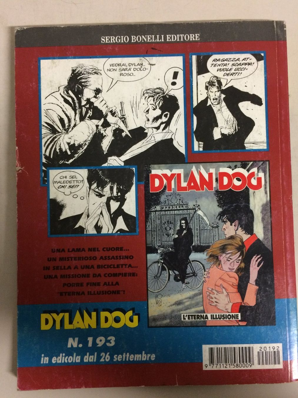 BD: DYLAN DOG  # 192 MACCHIE SOLARI  Sergio Bonelli‪ 2002 – D'occasion à Vezia par Aquarius_Age 2