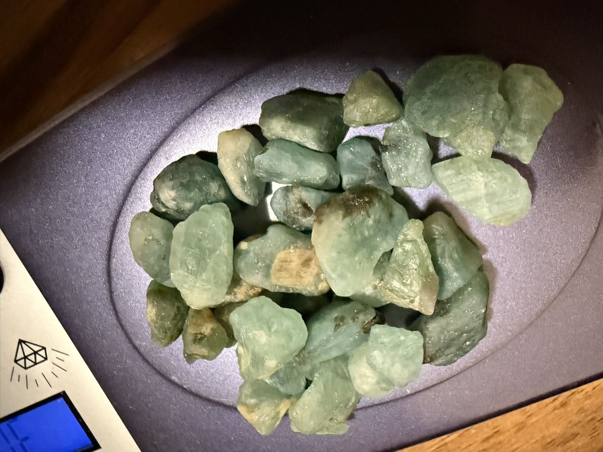 Mineralien & Heilsteine: Grandidierite Lot mit 151ct !!!! – Neu (gemäss Beschreibung) aus Oberhof von RealStone 1