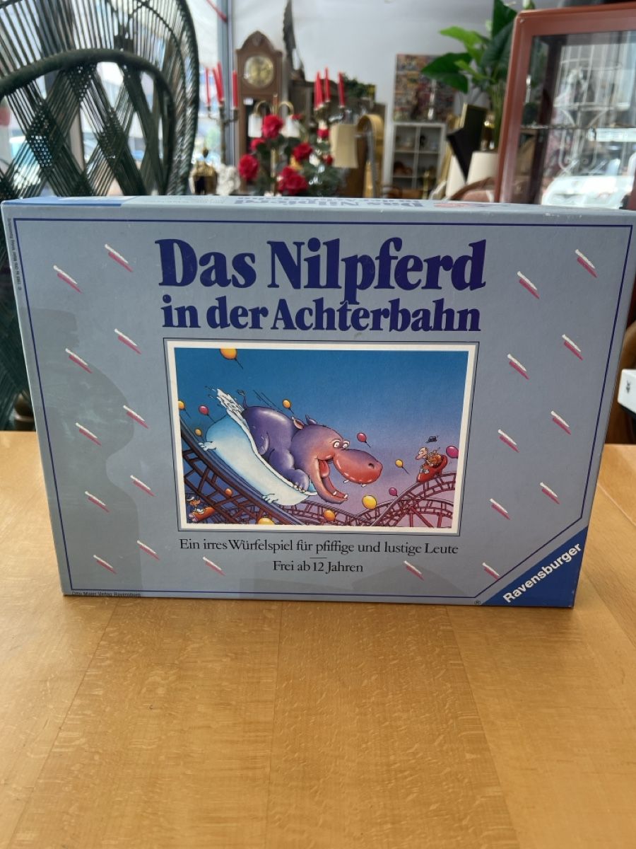 Ravensburger Giochi: Das Nilpferd in der Achterbahn Brettspiel Ravensburger  – Usato da Rorschach venduto da TrendyDeals