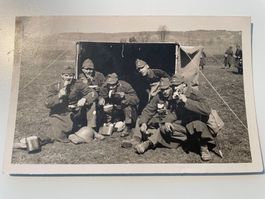 Originale Fotografie Schweizer Armee um 1940, Rarität!