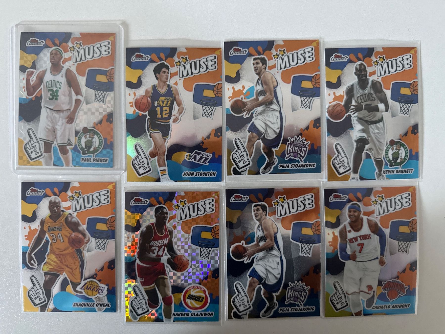 Topps Carte collezionabili: 8x insert (2 refractor) The Muse Topps Finest NBA 2025/26 – Nuovo (secondo la descrizione) da Küttigen venduto da Donart10