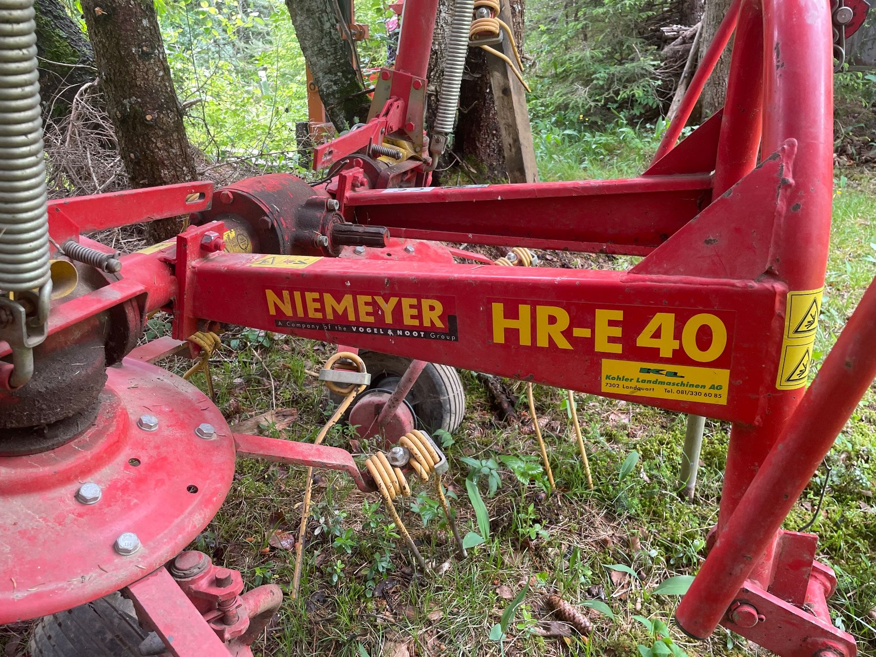 Tutte le macchine: Kreiselheuer Niemeyer HR-E40 – Usato da Vättis venduto da Vidameida2000