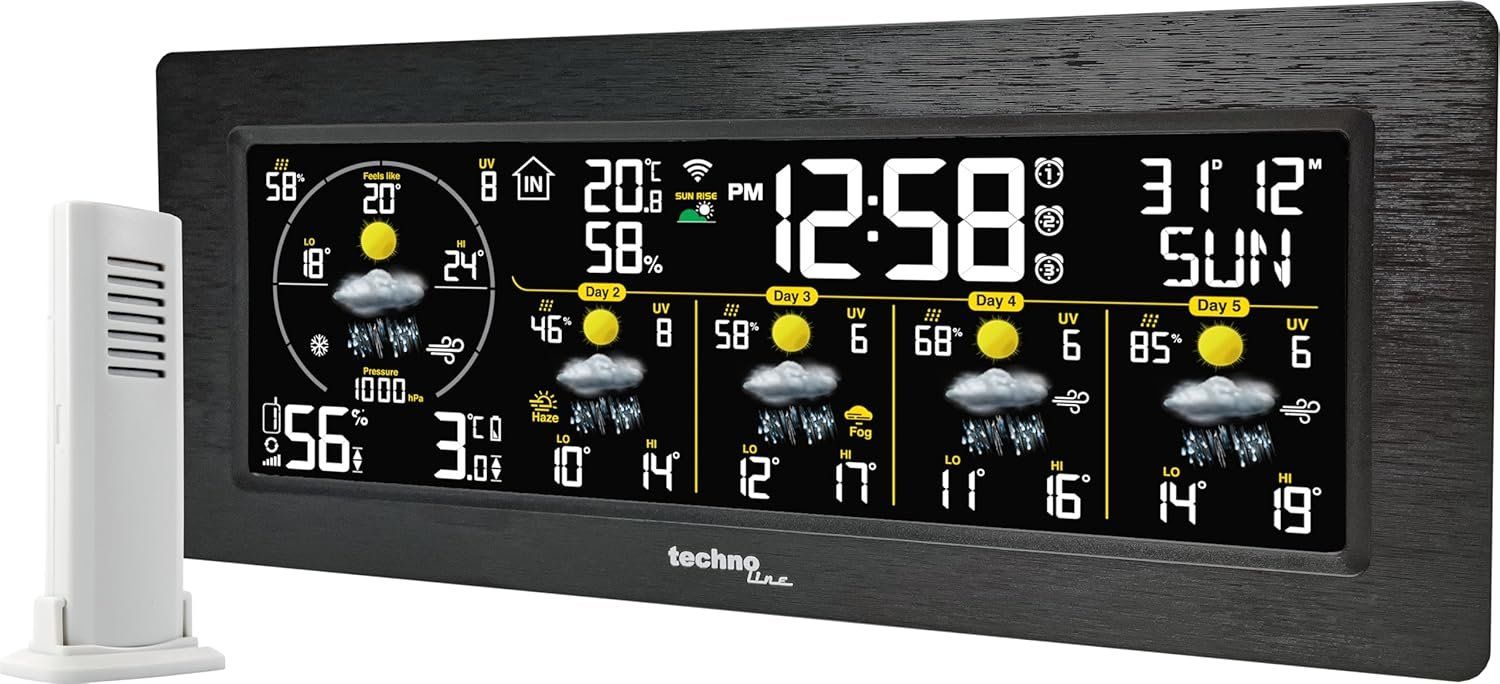 Sonstiges für Haushalt & Wohnen: line WD 3050 WLAN Wetterstation Aussensensor Farbdisplay – Neu und originalverpackt aus Hundwil von pac_6jh8