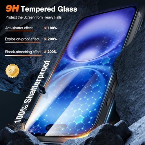 Gläser: 2 Stück fu iPhone 15 16 Panzerglas Auto-Installation 0 – Neu und originalverpackt aus Hundwil von pak_7zvn 6