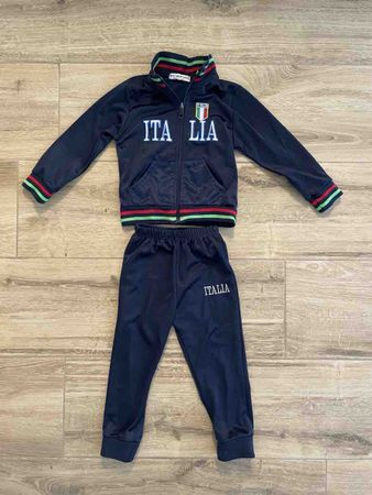 Kinder Trainingsanzug Italia dunkelblau