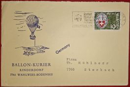 Ballon - Kurier / Ganzsache