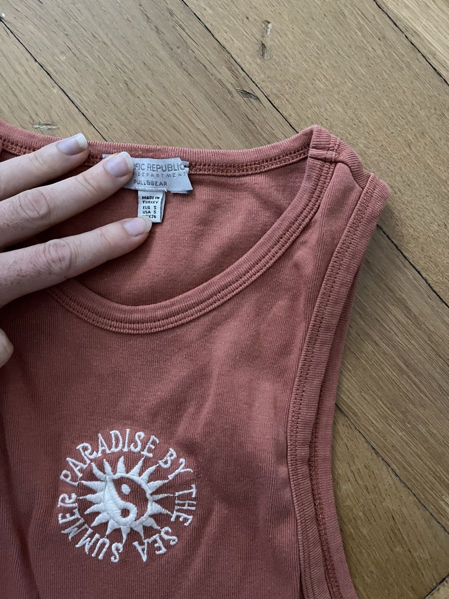 Pull&Bear Top: Pull&Bear Tanktops Set 2 Stück – Usato da Bern venduto da Lisa_Joy 3