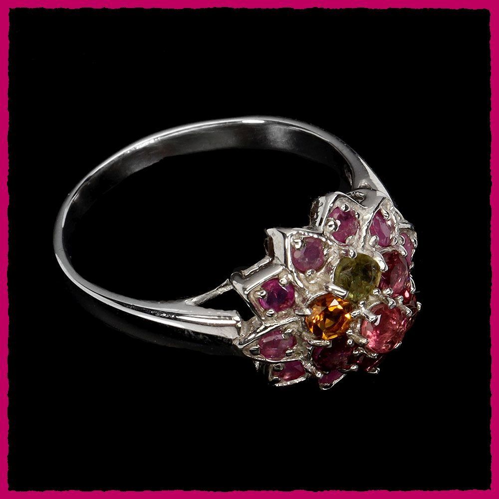 Ringe: TOURMALINE, Multi-Turmalin - Rubin Ringe 925 Silber – Neu und originalverpackt aus Oberglatt ZH von Goldfee1 2