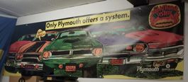 Werbe Blache  Plymouth Cars