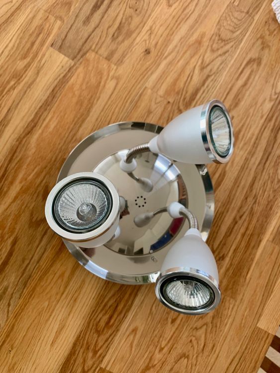 LEDSone 3-armige Pendelleuchte – Vogelkäfig-Design, Gebürstetes Kupfer, Verstellbare Kabel