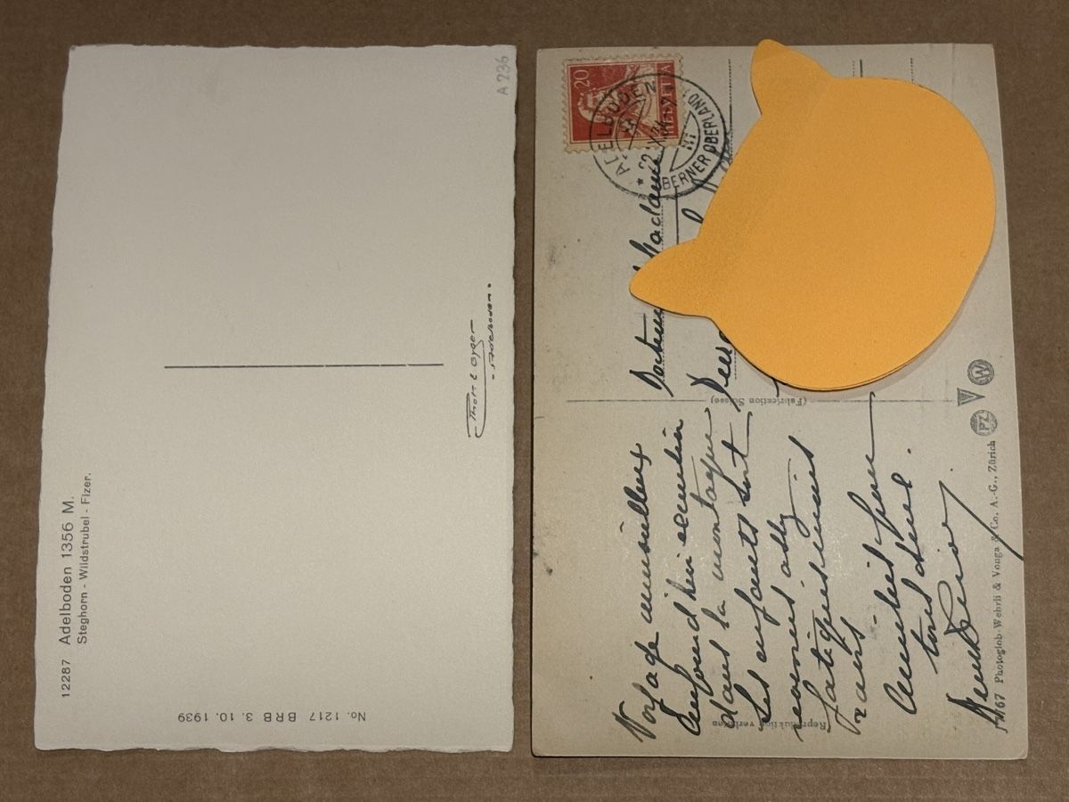 Cartoline postali: 2 AK von Adelboden – Usato da Rümlang venduto da Kartenpost1 1