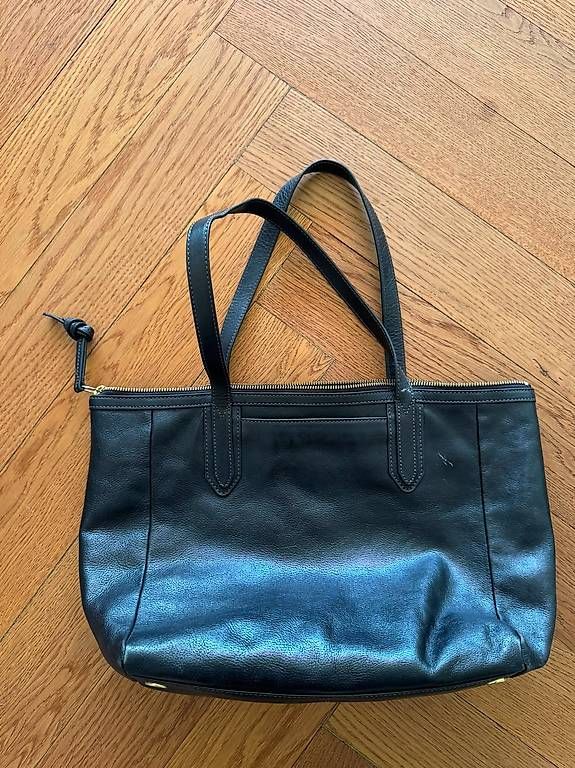 Borse da donna: Ledertasche Fossil schwarzes Glattleder – Usato da Bern venduto da anolba 1