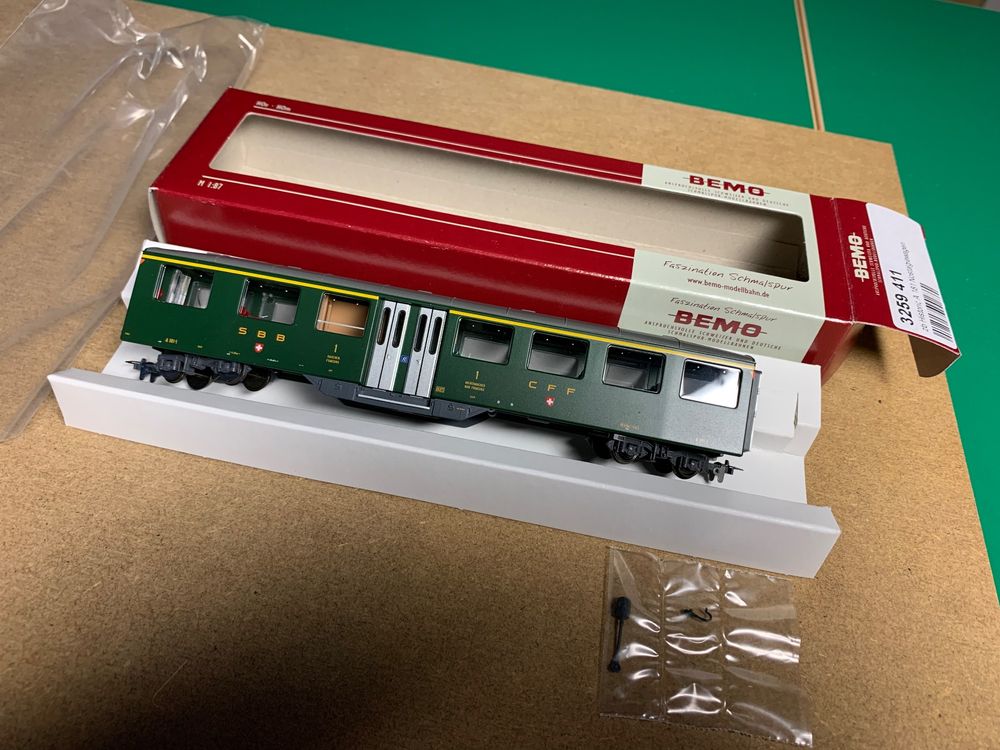 54166 ROCO HO Carrozza delle SBB CFF FFS Eurocity a scompartimenti 1a