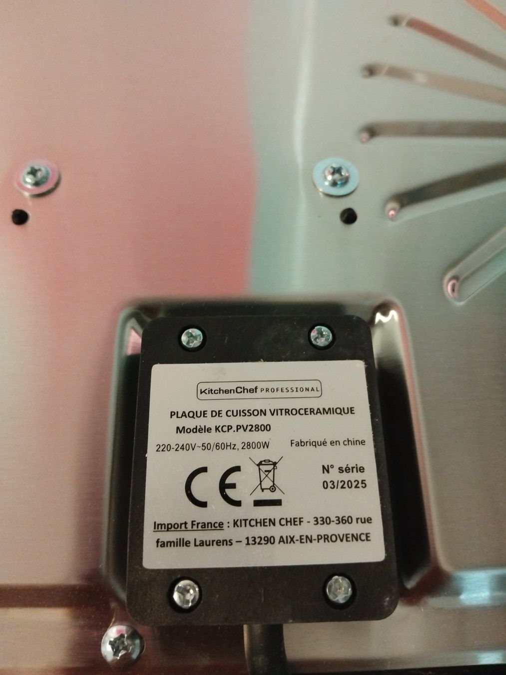 Küchengeräte: KitchenChef professional, plaque vitroceramique – Neu und originalverpackt aus Bern von PrettyGood 3