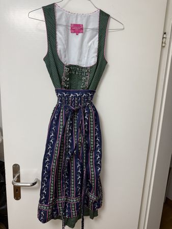 Dirndl Krüger Madl grün Grösse 36