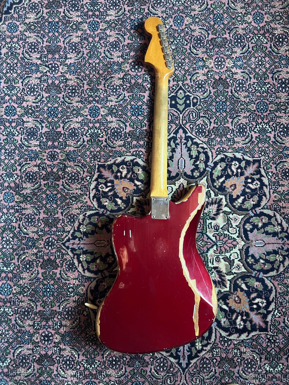 Strumenti musicali: 1963 Fender Jaguar Candy Apple Red – Usato da Bern venduto da bernstudio 1