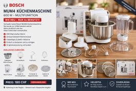 Bosch MUM4 Küchenmaschine – wie neu