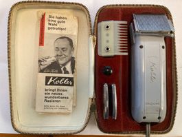 Sehr alter Kobler export Rasierapparat elektrisch antik