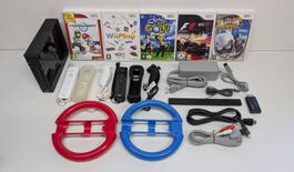 Nintendo Wii mit diversem Zubehör und 5 Spielen (HDMI)