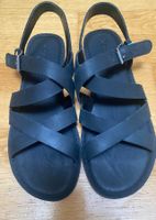 TOMS Sandalen schwarz, Grösse 38