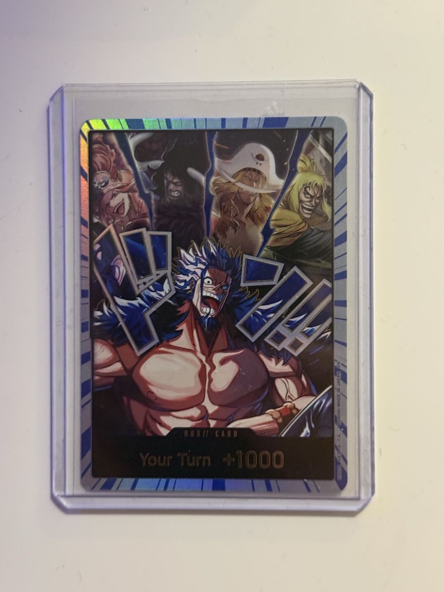 Bandai Carte collezionabili: One Piece Card Game Rocks Don – Nuovo (secondo la descrizione) da Horgen venduto da haz_8ldx