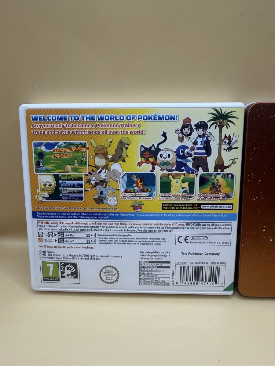 Pokémon Giochi: Pokémon Sun 3DS + Steelbook – Usato da Genève venduto da sho_67qj 1
