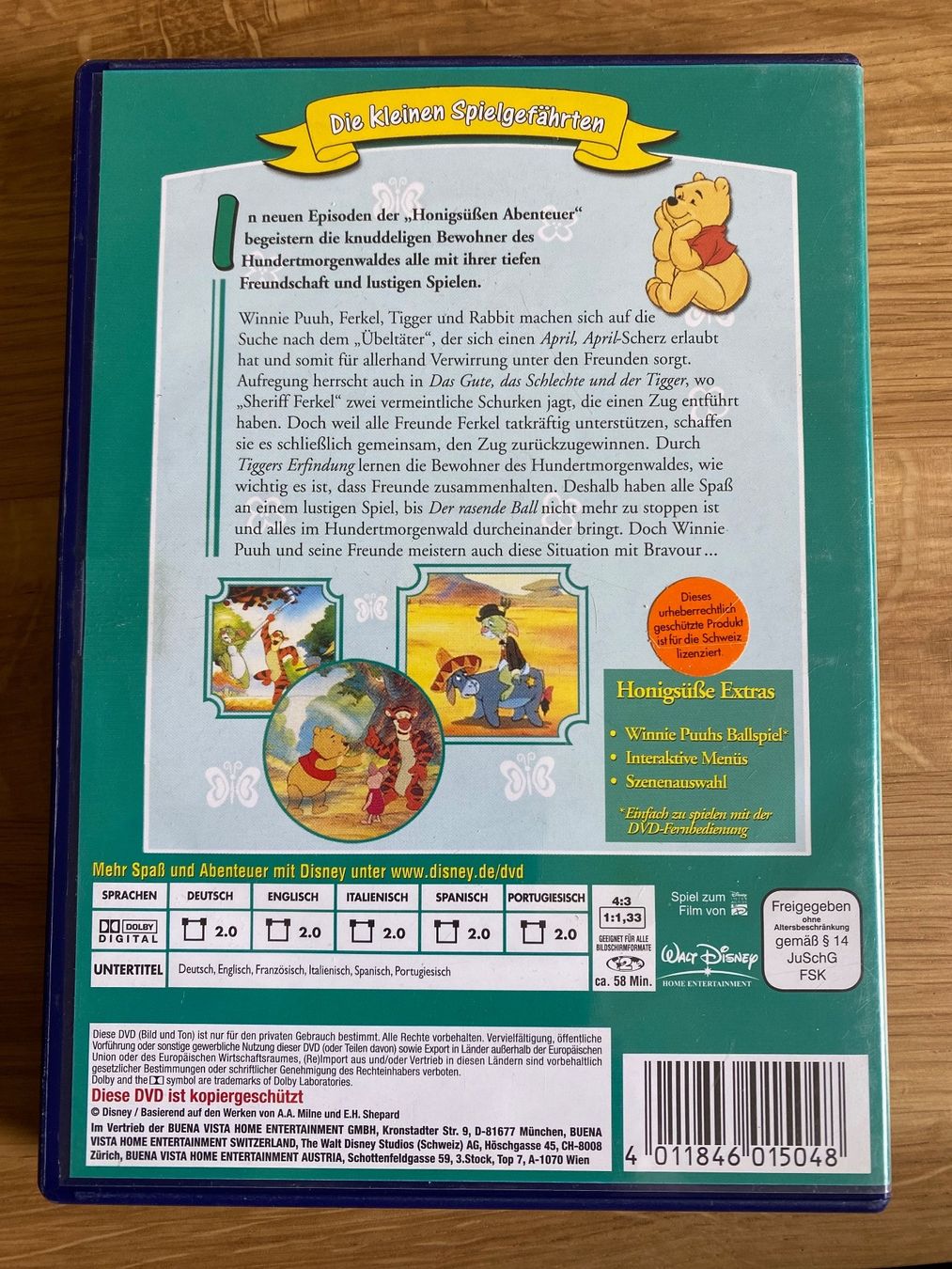 Tutti i DVDs: DVD WINNIE PUUH DISNEY – Usato da chiasso venduto da Wulli 1
