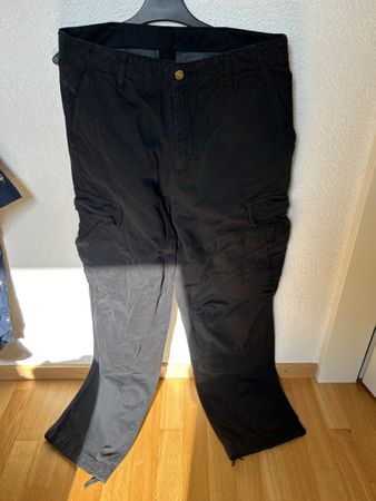 Carhartt Cargo Hose mit Seitentasche Schwarz Grösse W32/L34