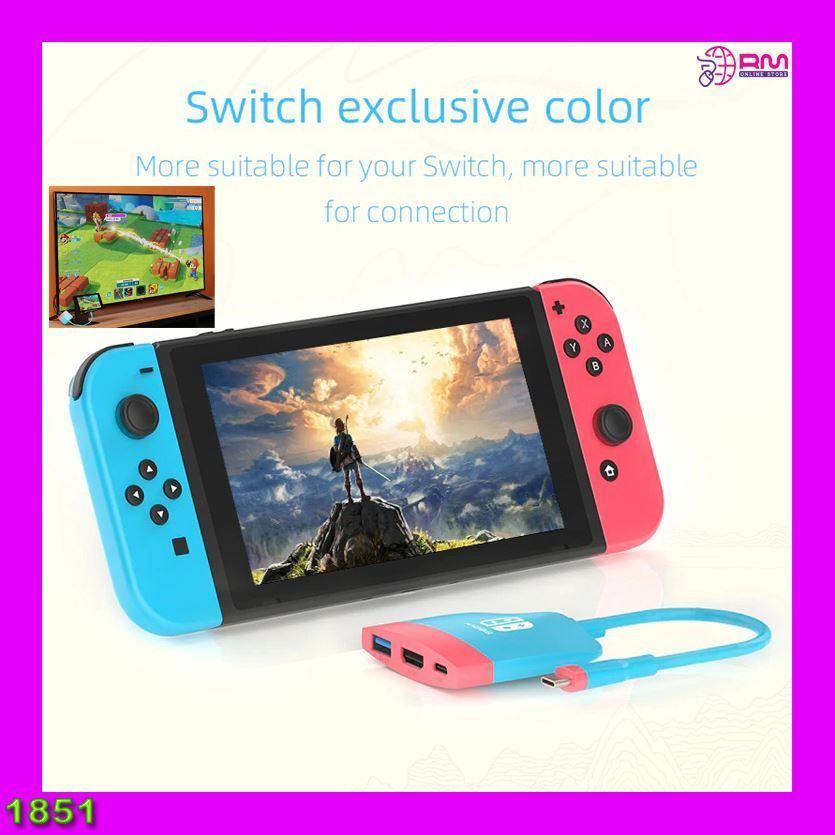 Nintendo Konsolen: Switch TV -Adapter Docking Switch Host – Neu und originalverpackt aus Unterägeri von RmOnline