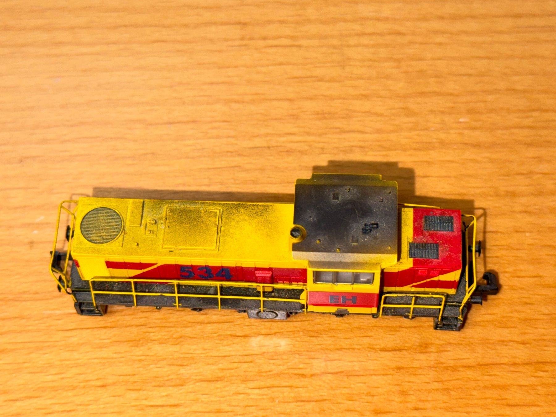 Trix Modellini di ferrovie: Minitrix Diesellokomotive 534 EH – Usato da Kaiseraugst venduto da winnetou04 1