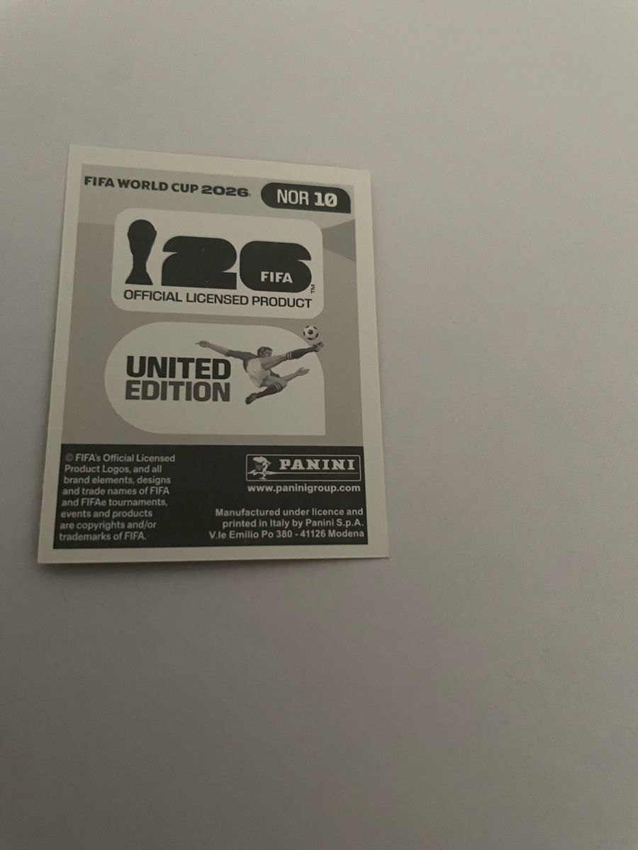 Panini Carte collezionabili: FIFA WM 2026 Martin Odegaard NOR 10 – Nuovo (secondo la descrizione) da Winterthur venduto da Cobraforce 1
