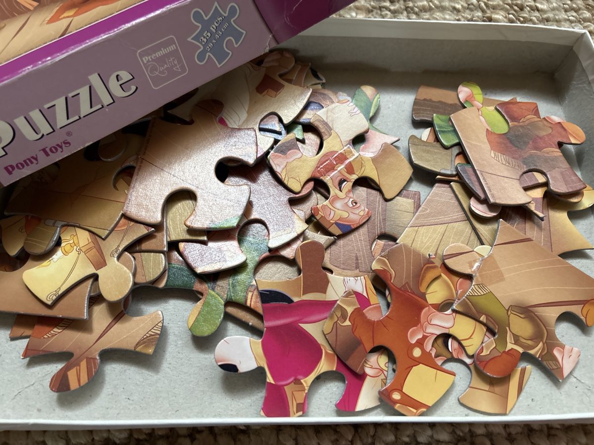 Puzzle: Puzzle-Spass für Kinder: 3 Puzzles – Usato da Dottikon venduto da cimar 2