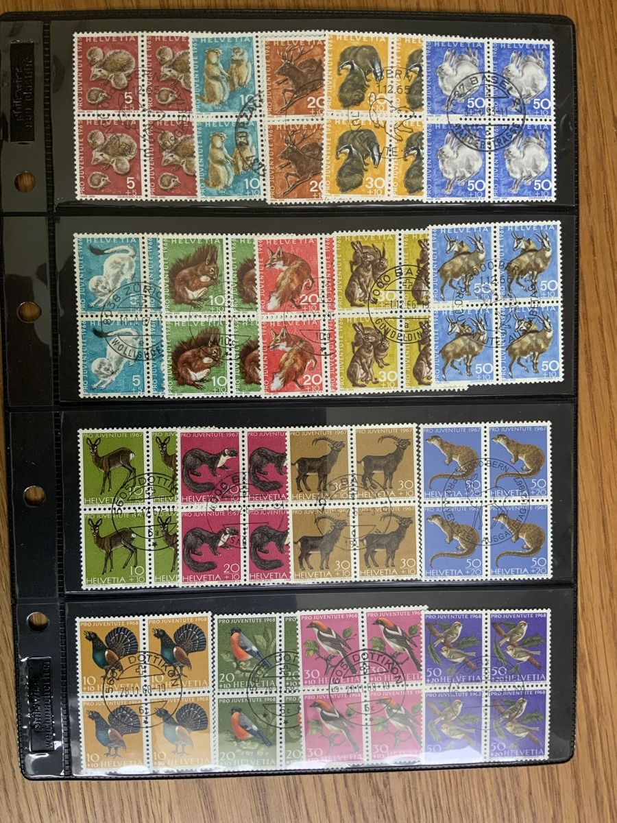 Tous les timbres: Pro Juventute – D'occasion à Binningen par chr_cr5n 1