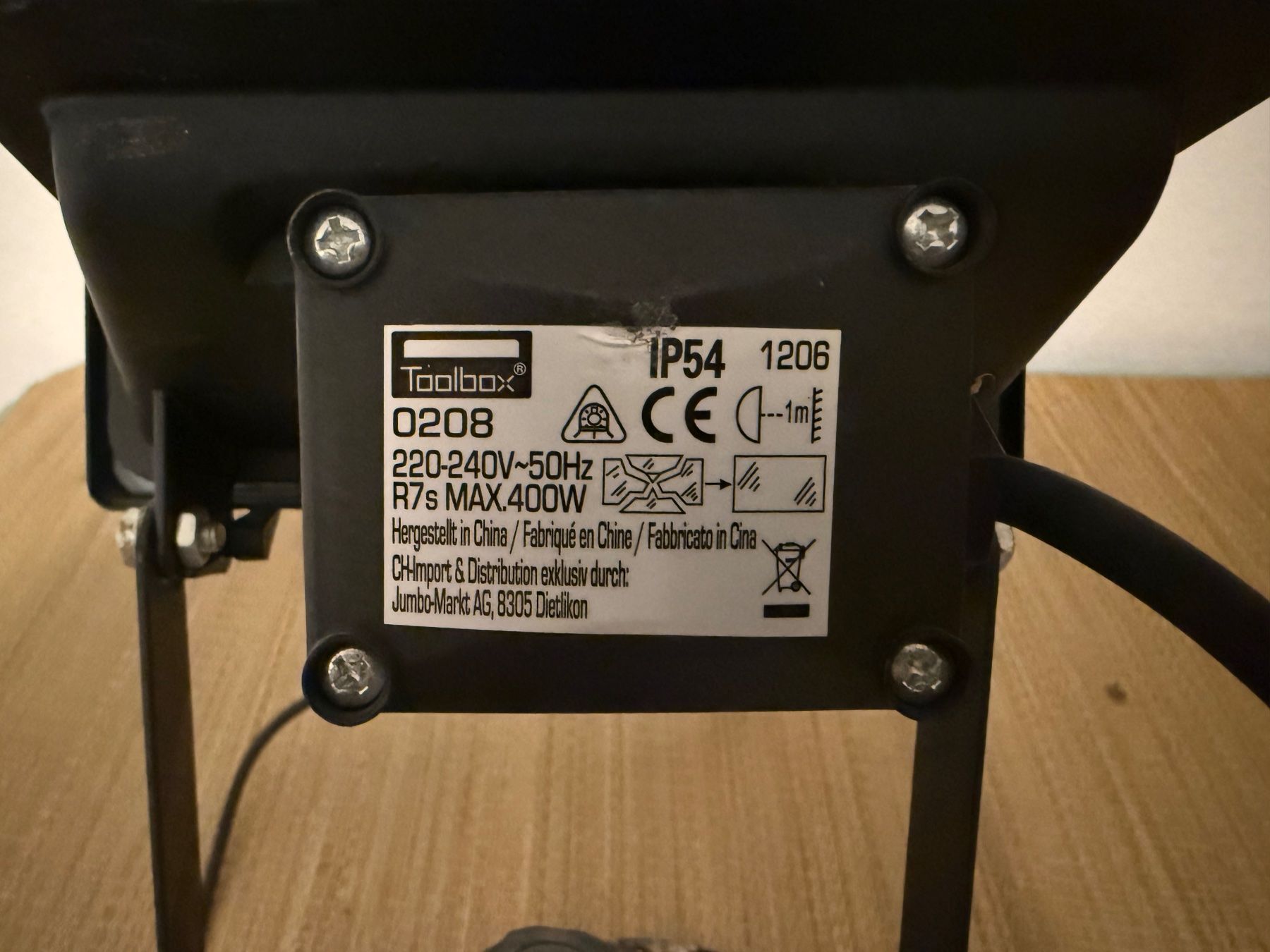 Fari: Faretto  Toolbox  400w  trepiede  regolabile – Usato da Monte Carasso venduto da Ely67 3