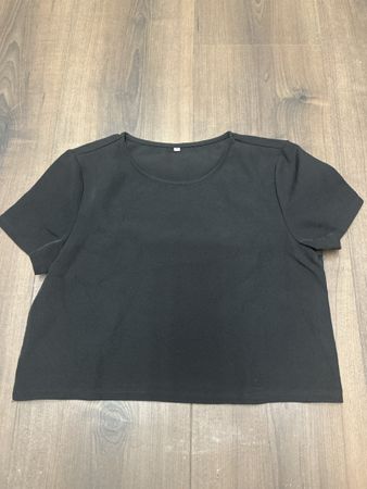 Schwarzes Crop Top Grösse S guter Zustand