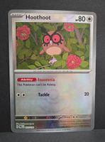 Pokémon Prismatic Hoothoot Pokeball reverse 077/131 🇬🇧